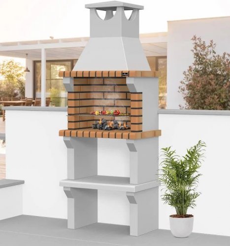 Barbacoa de obra lisboa 196x73 cm