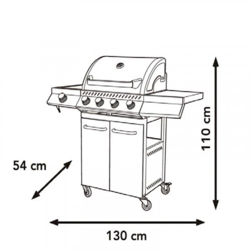 Barbacoa gas Bontempo R128 HABITEX