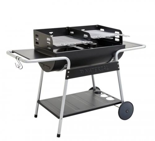 Barbecue a carbonella torus naterial