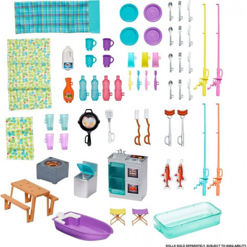 Barbie Caravana para acampar 3 en 1