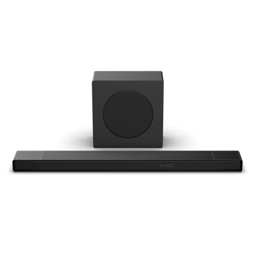 Barra de sonido Hisense AX3120Q, 3.1.2, 440W con subwoofer Negro