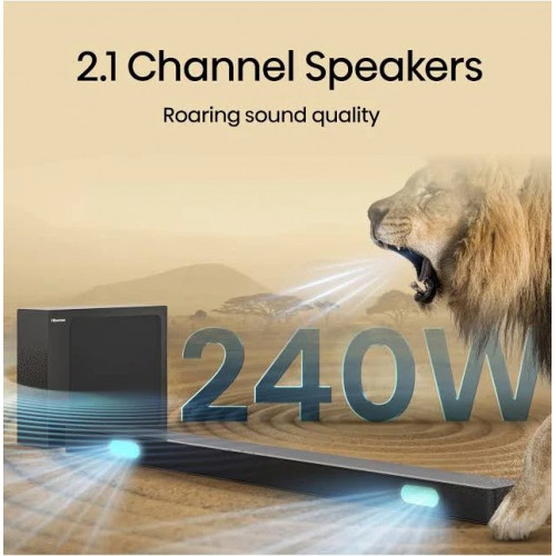 Barra de Sonido Hisense hs2100 2.1
