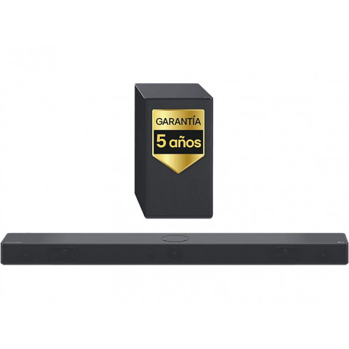 Barra de sonido - LG SC9S, Bluetooth, Subwoofer Inalámbrico, 400 W, Negro