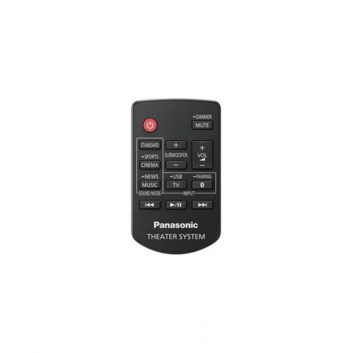 Barra de Sonido Panasonic HTB490 Subwoofer, Bluetooth Negro