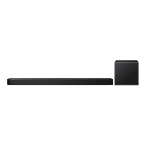 Barra de Sonido Samsung 2026 HW-Q800H Inalámbrico Dolby Atmos con Wi-Fi. 5.1.2 canales con 11 altavoces. Subwoofer inalámbrico Negro