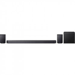 Barra de sonido Samsung HW-Q930F 9.1.4ch Wi-Fi Subwoofer inalámbrico Altavoces traseros Dolby Atmos Q-Symphony
