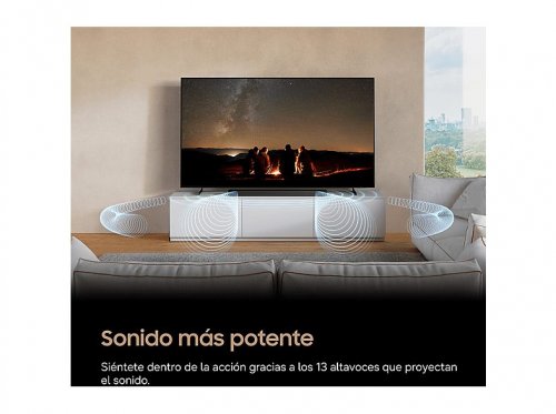 Barra de sonido - Samsung HW-QS90H/XC, Bluetooth, Inalámbrico, 330 W, Samsung SmartThings, Negro