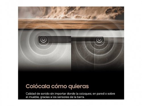 Barra de sonido - Samsung HW-QS90H/XC, Bluetooth, Inalámbrico, 330 W, Samsung SmartThings, Negro