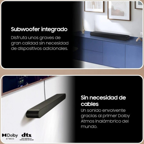 Barra de Sonido Samsung HW-S60D Bluetooth