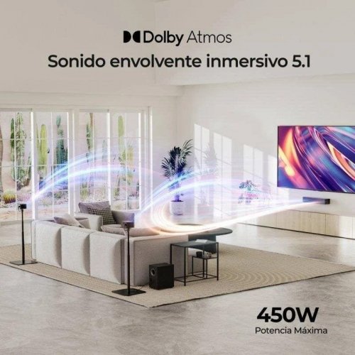 Barra de Sonido Ultimea Poseidon M4T 5.1 450W Dolby Atmos HDMI