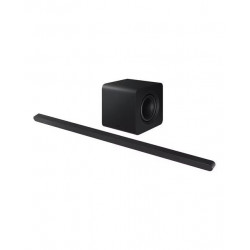 Barra de sonido UltraSlim Samsung 2024 HW-S800D, 3.1.2, Dolby Atmos, DTS: X, 330W, Subwoofer inalámbrico SLIM, Wi-Fi, Compatible con Asistentes de voz Negro