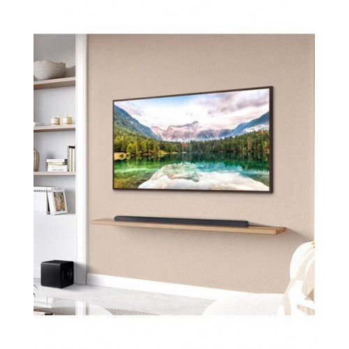 Barra de sonido UltraSlim Samsung 2024 HW-S800D, 3.1.2, Dolby Atmos, DTS: X, 330W, Subwoofer inalámbrico SLIM, Wi-Fi, Compatible con Asistentes de voz Negro