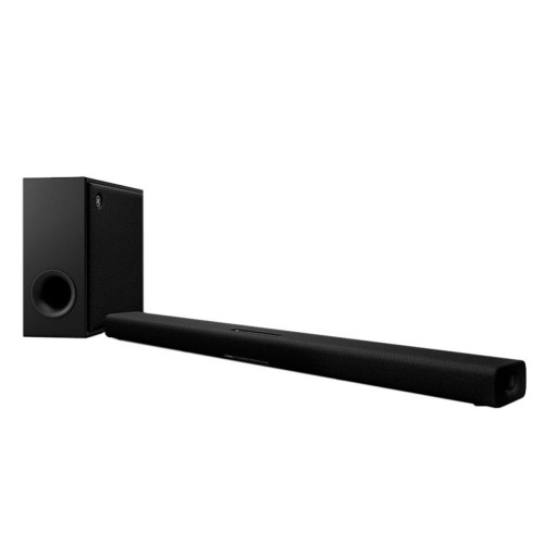 Barra de sonido Yamaha SR-X50 Pro True X con subwoofer inalámbrico Negro