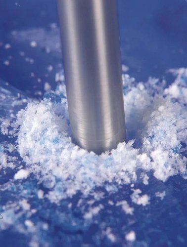 Barrena para muestreo de congelados acero inoxidable apta para alimentos