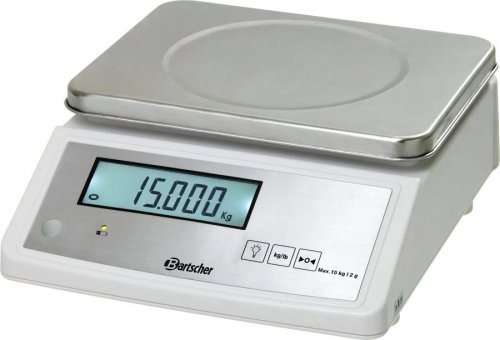 Bartscher Báscula de cocina 15 kg a300118