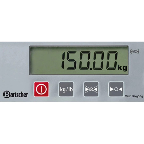 Bartscher Báscula digital 150Kg a300151
