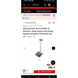 Báscula de baño Beurer BF-1000