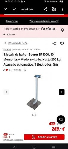 Báscula de baño Beurer BF-1000