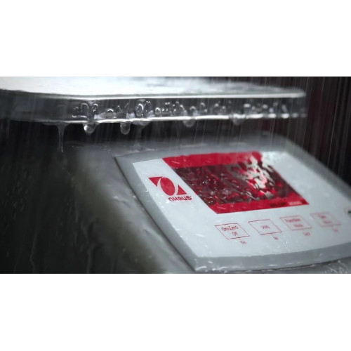 Báscula de cocina OHAUS resistente al agua capacidad 3 kg graduación 1 g dimensiones 256 x 280 x 121 mm AnxPrxAl KK2203030