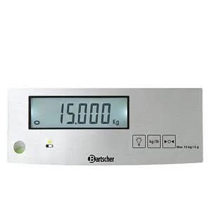 Báscula de cocina profesional 15kg 5g Bartscher a300117