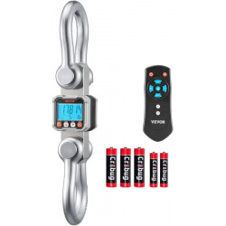 Báscula de grúa Digital 22000 lbs VEVOR Báscula de suspensión industrial para aplicaciones de trabajo pesado