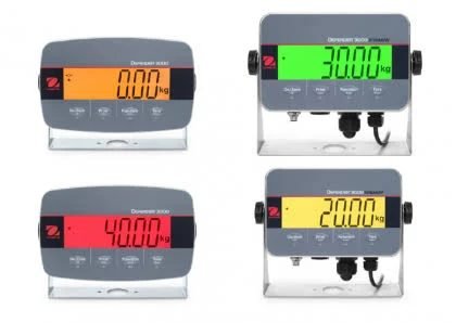 Báscula de mesa OHAUS i-D33XW300C1X7EU-M capacidad de pesaje 300 kg legibilidad al pesar 100 g 30685140