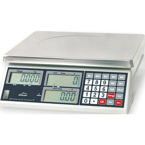 Báscula electrónica con Base Cuadrada Lacor