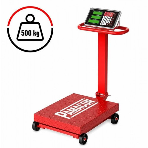 bascula industrial con plataforma Pamacon 500 kgs