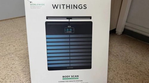Báscula Withings Body Scan