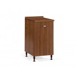 Base de cocina 40x50xH85 madera de nogal antiguo
