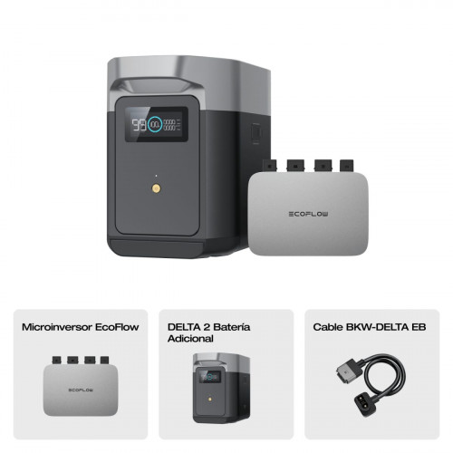 Batería adicional inteligente EcoFlow DELTA 2 (reacondicionada)