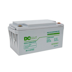 Batería AGM para camper sin mantenimiento de 12V y 100Ah DC Solar