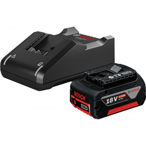 Batería de litio BOSCH PROFESSIONAL GBA 18V 4Ah con cargador GAL 18V-40