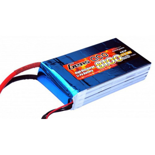 Batería Gens Ace 8100mAh 14.8V 10C 4S1P