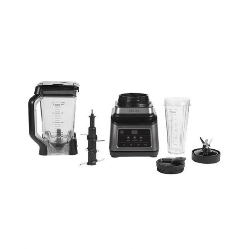 Batidora de vaso Ninja BN750EU 2 en 1 con Auto IQ Negro / Plateado