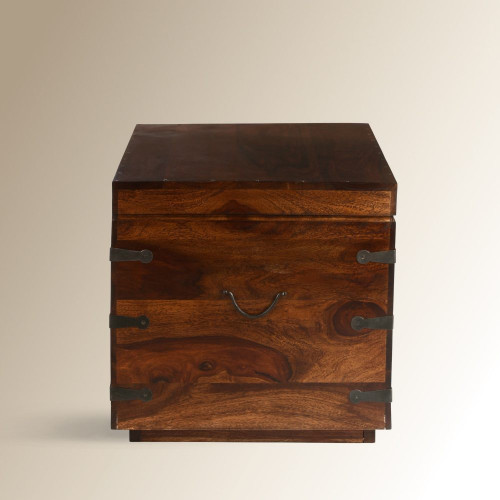 Baúl de madera de palisandro Bombay EuroVolter Nogal oscuro