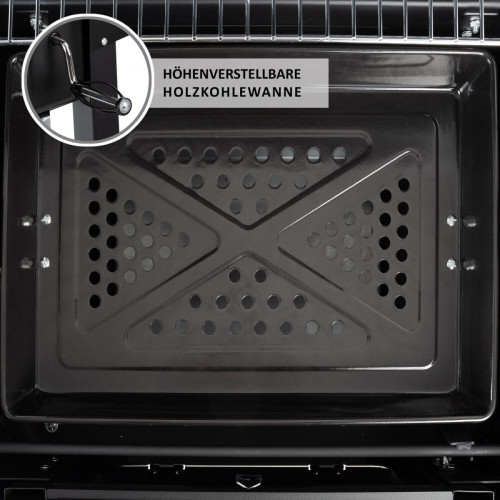 BBQ-Toro XXL charcoal cooking trolley