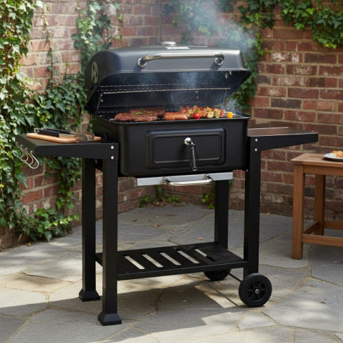 BBQ-Toro XXL charcoal cooking trolley