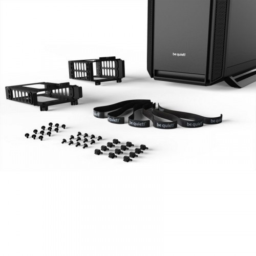 Be Quiet! Silent Base 802 Cristal Templado USB 3.2 Negra