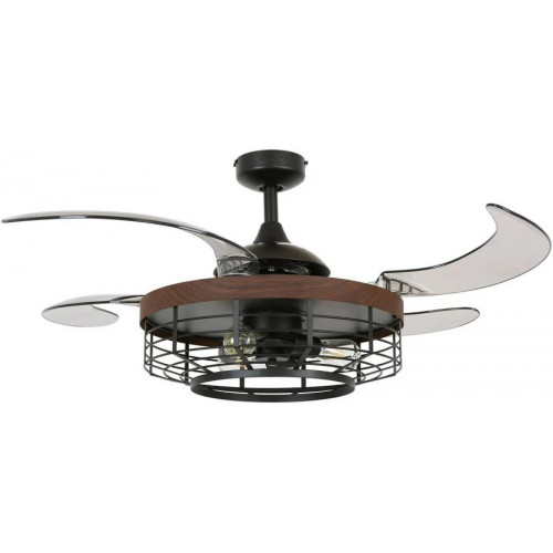 Beacon Lighting Ventilador de techo Fanaway Montclair nogal
