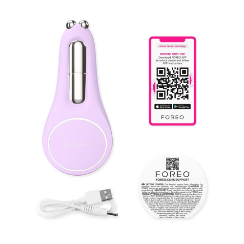 BEAR™ 2 eyes & lips dispositivo de microcorrientes Lavender FOREO Lavender