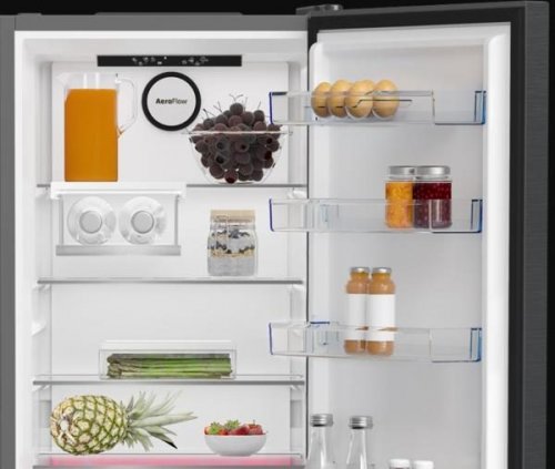 Beko B7RCNE407HXBR1 - Frigorífico combi color inox oscuro Clase 