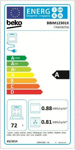 Beko BBIM12301X Horno