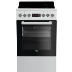 Beko Cocina vitrocerámica 60l 4 Fuegos Blanca