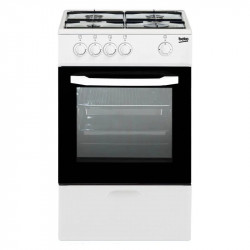 Beko CSG 42010 DWN Cocina Gas 4 Fuegos Blanco