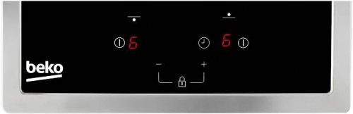 Beko HDMC32400TX hobs Acero inoxidable Integrado 30 cm Cerámico 2 zona