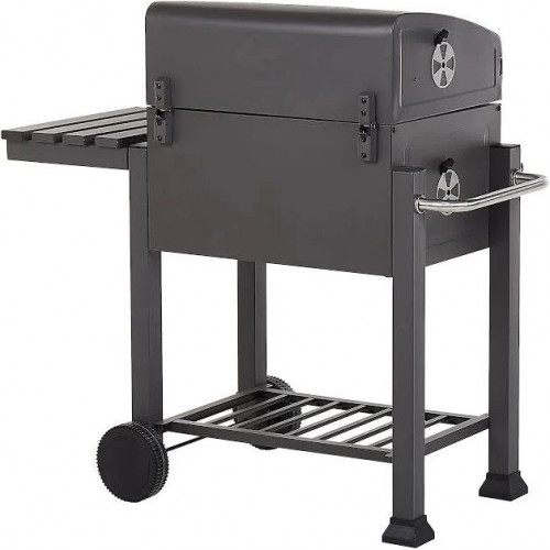 Beliani Barbacoa de carbón gris Pavlof