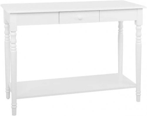 Beliani Consola blanca Tobago