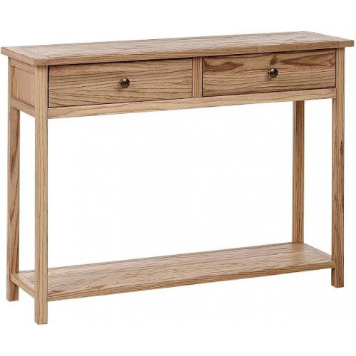 Beliani Consola Salton Madera Clara