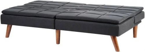 Beliani Sofá cama 3 Plazas Tapizado